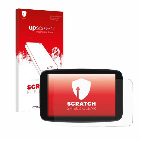 upscreen Schutzfolie für TomTom Go Navigator 6 PKW-Navigationsgerät Kratzschutz Anti-Fingerprint Klar