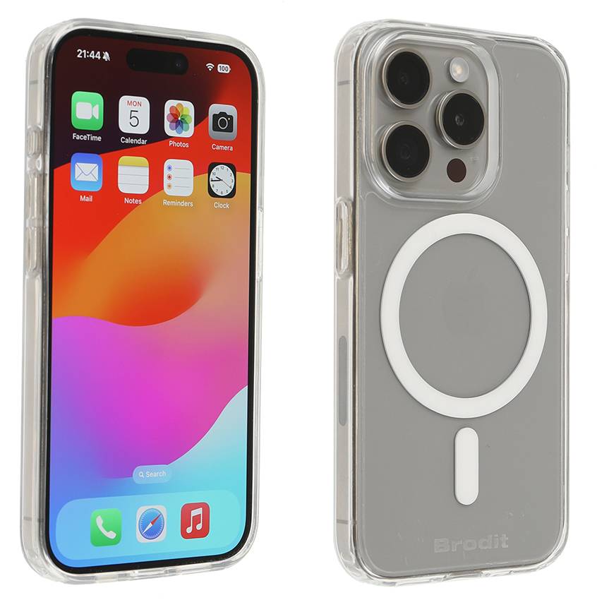 Zubehör - Brodit Hybrid case für Apple iPhone 15 Pro Max-0