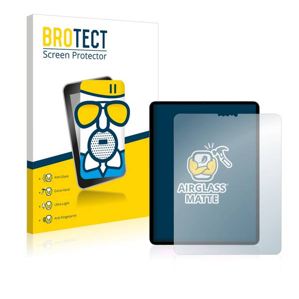 BROTECT Entspiegelungs Schutzglas für Apple iPad Pro 11" 2020 (2. Gen.) Schutzfolie Panzer Folie Glas Schutz matt