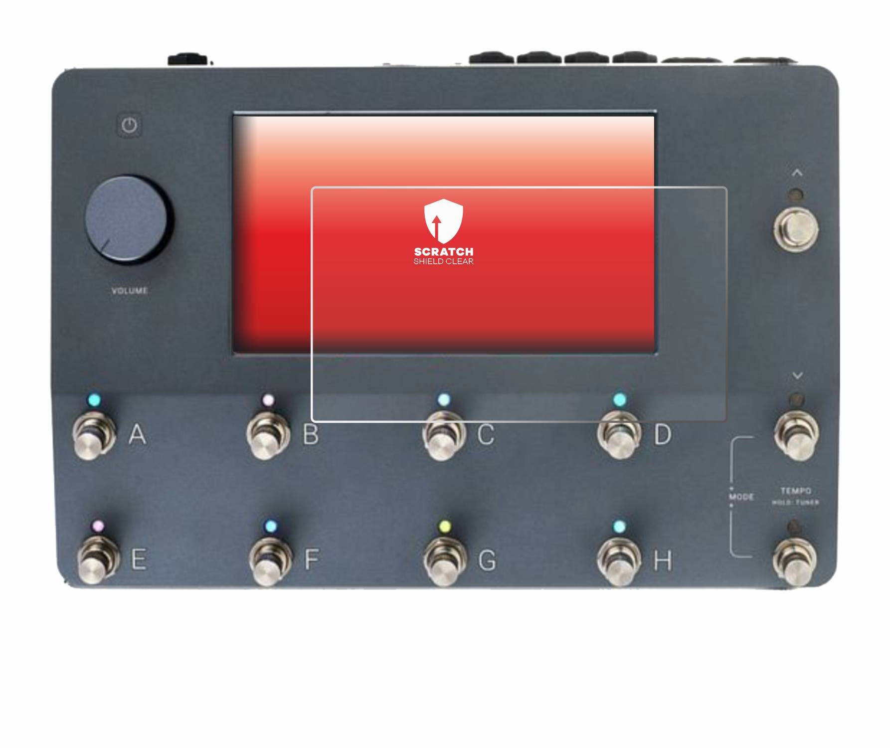 upscreen Schutzfolie für Neural DSP Quad Cortex Kratzschutz Anti-Fingerprint Klar-3