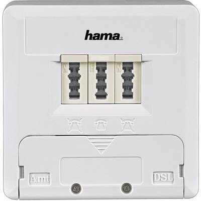 Hama ISDN-/ Analoganchluss DSL Splitter 
