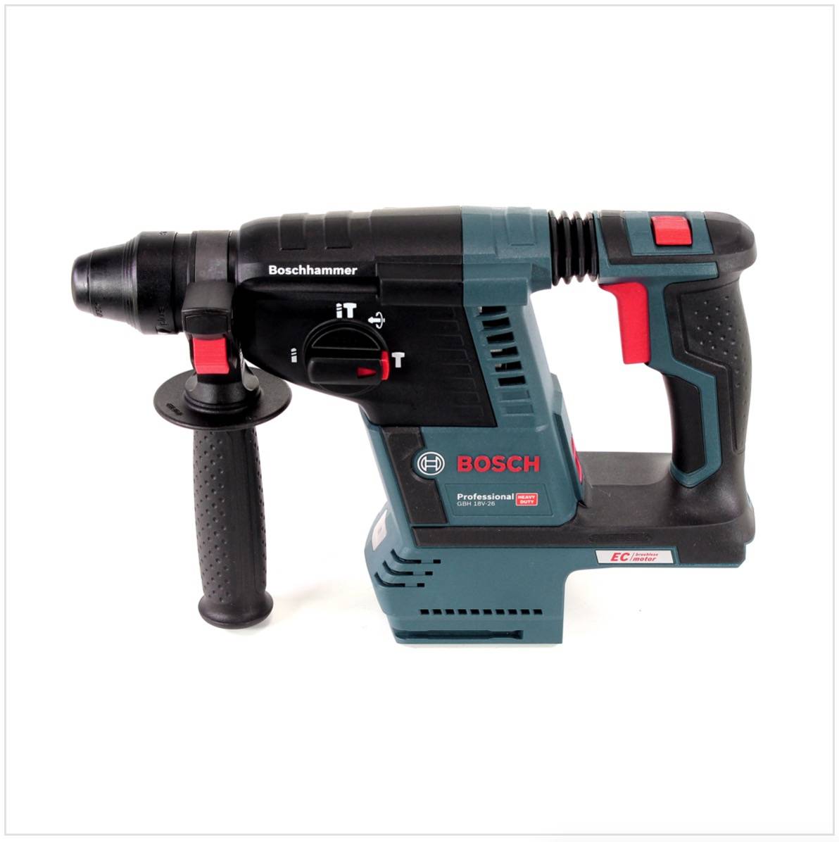 Bosch GBH 18 V-26 Akku Bohrhammer Professional SDS-Plus + GDE 18V-16 Staubabsaugung + L-Boxx - ohne Akku, ohne Ladegerät-3