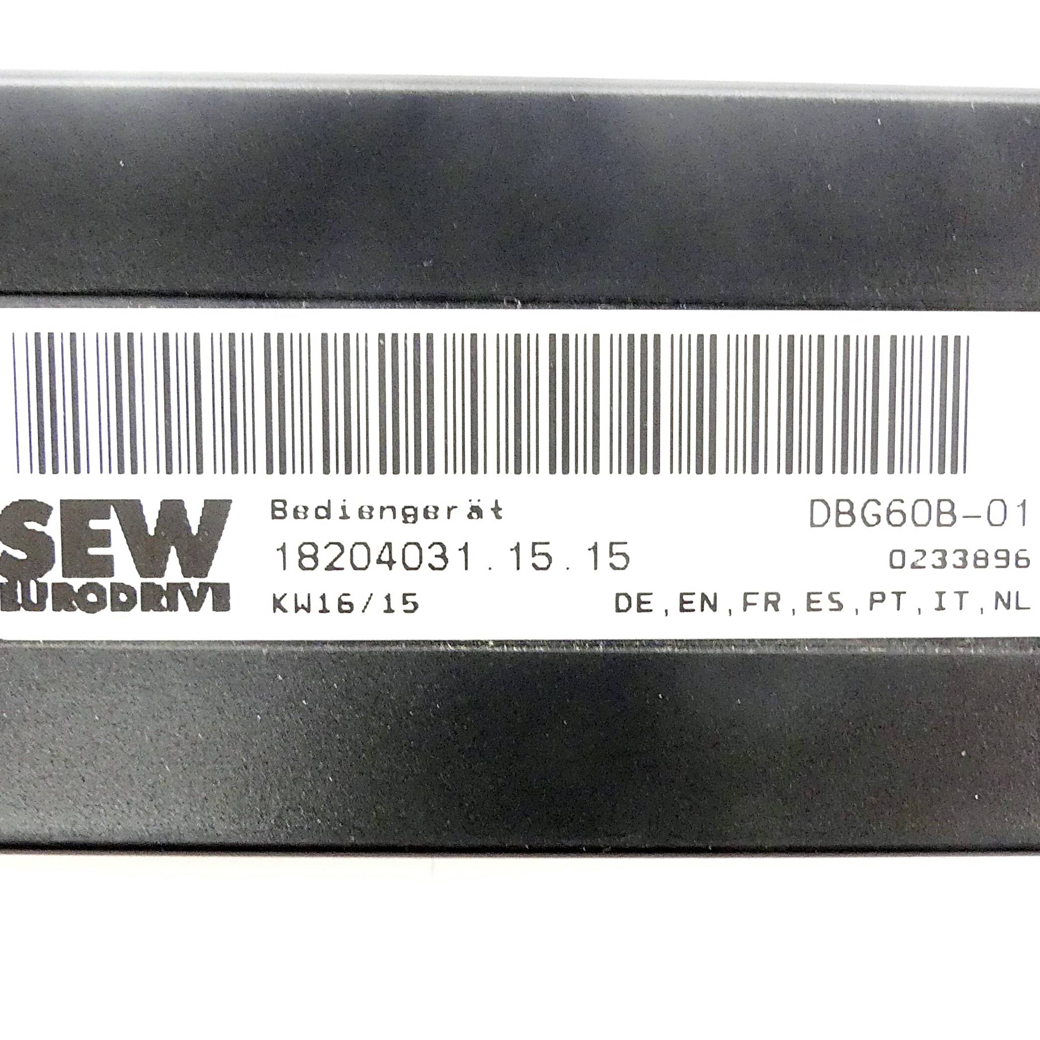 SEW-Eurodrive Bediengerät DBG60B-01 (18204031.15.15)-1