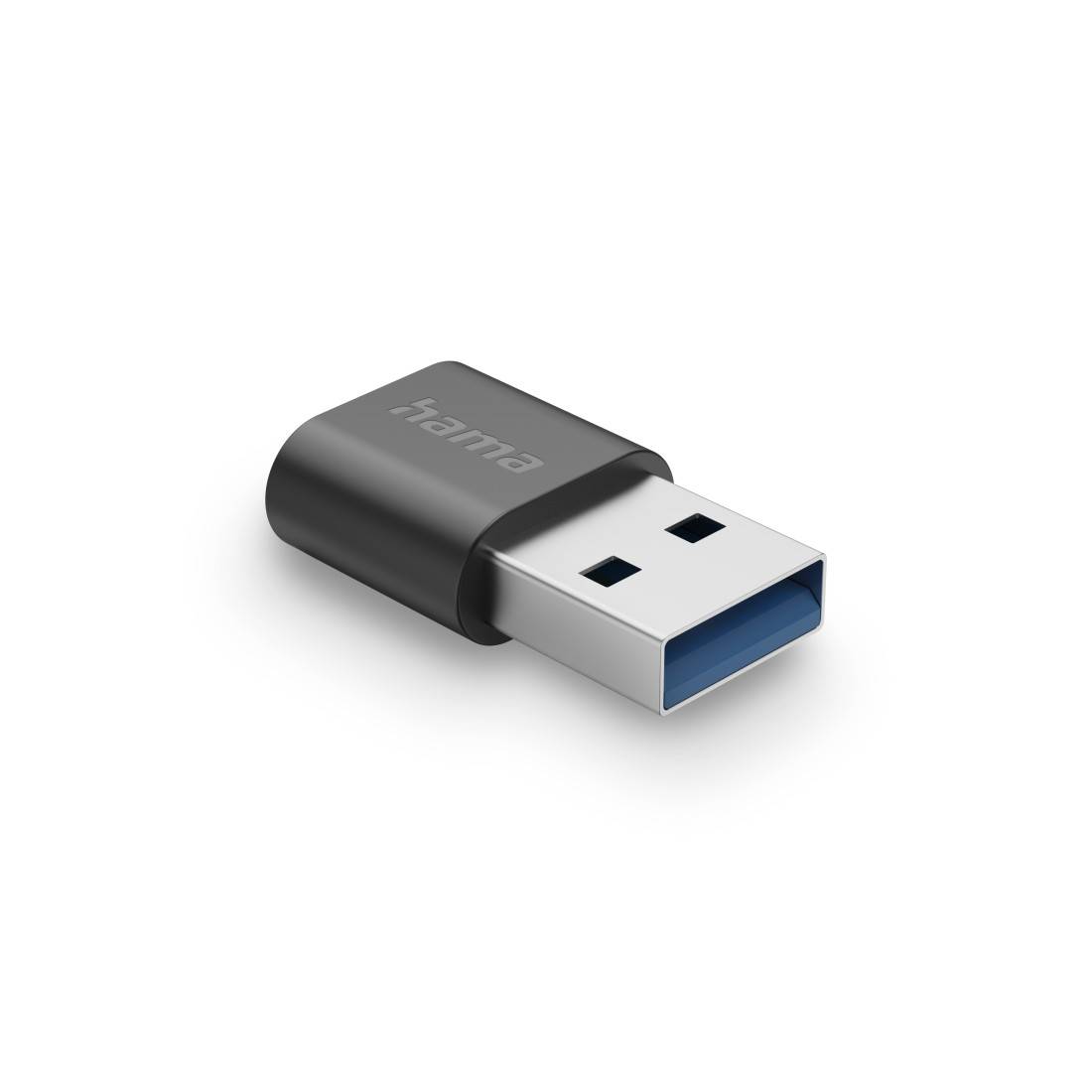 hama 00200357 USB-Adapter, USB-A-Stecker - USB-C-Buchse, USB 3.2 Gen2, 10 Gbit/s-0