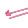 REZ300 Pink lösbarer Kabelbinder 305x4,7 mm HellermannTyton
