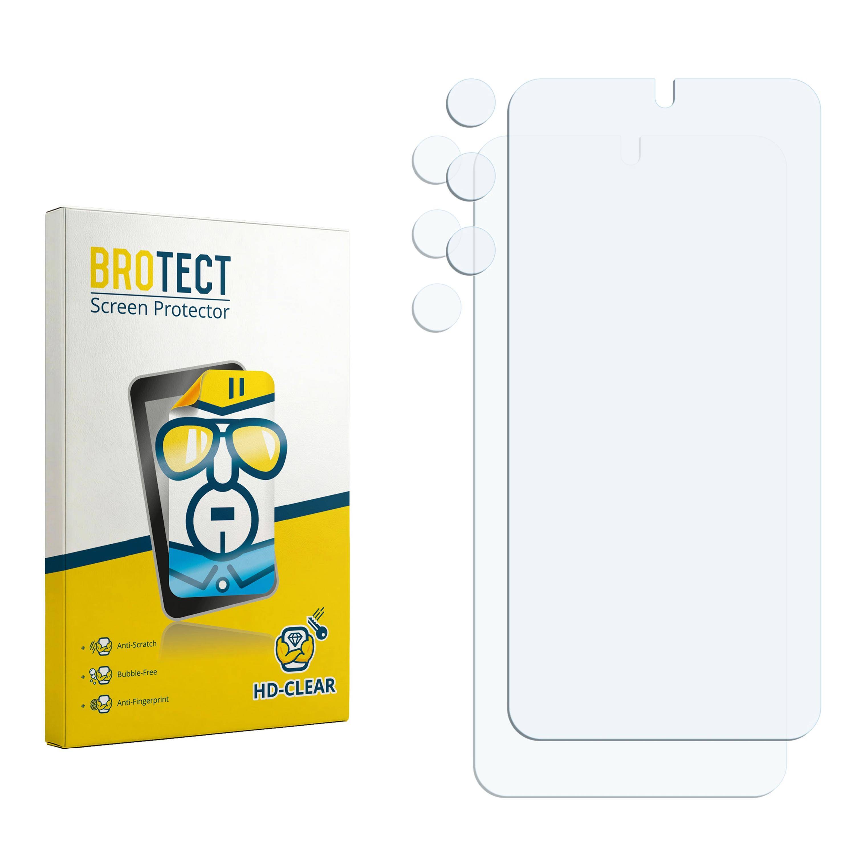 2x BROTECT Schutzfolie für Samsung Galaxy S25 (Display+Kamera) Folie Klar Transparent-3