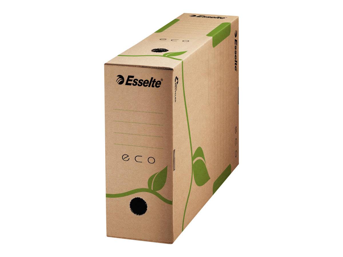 ESSELTE LEITZ - 25 Archivboxen ECO braun 10.0 x 23.3 32.7 cm-3