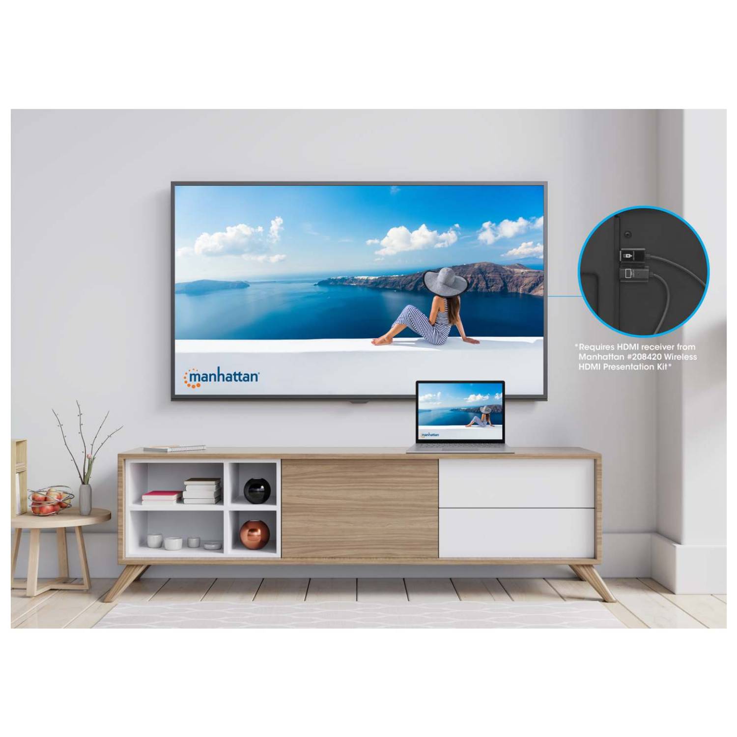 Manhattan Wireless Video-/Audio-Erweiterung-1