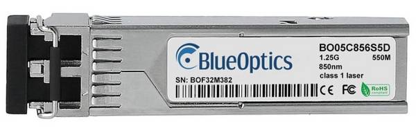 BlueOptics Hirschmann 943 014-001 BlueOptics BO05C856S5D SFP Transceiver, 1000BASE-SX, Multimode Fiber, 850nm, 550 Meter
