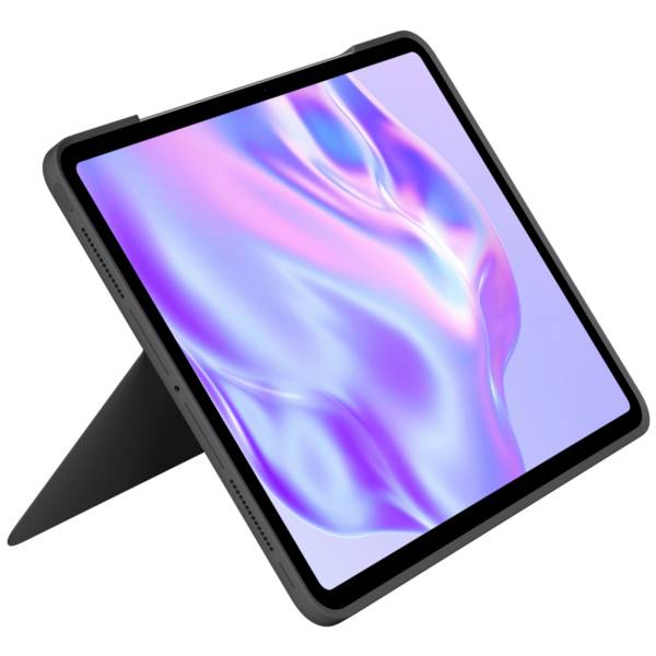 Logitech Combo Touch - Tastatur und Foliohülle - mit Trackpad - hinterleuchtet - Apple Smart connector - QWERTZ - Schwei