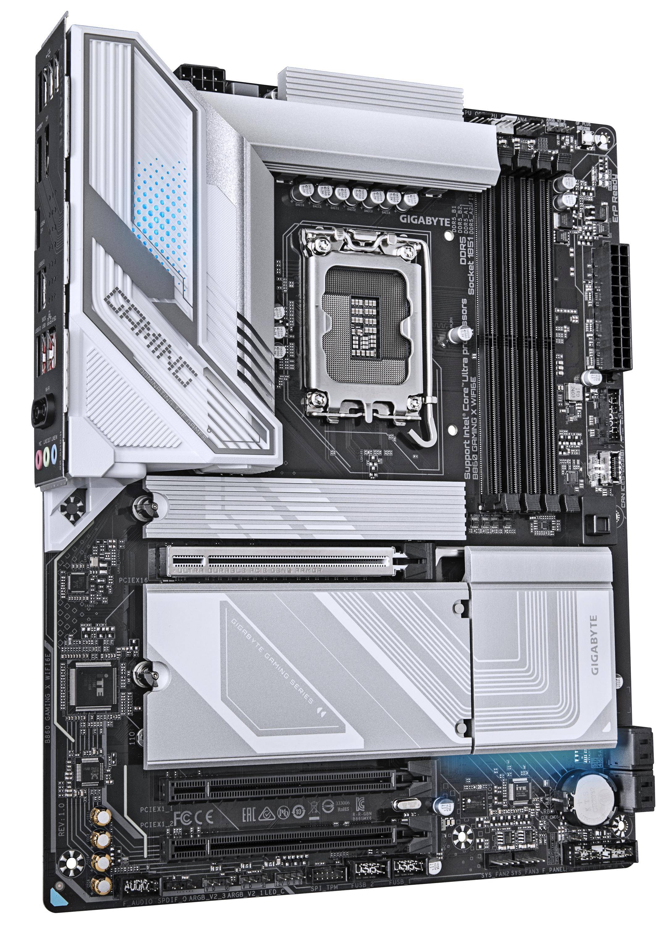 Gigabyte B860 GAMING X WIFI6E Mainboard - Intel Core Ultra CPUs, 12+1+2+1 Phasen...-1