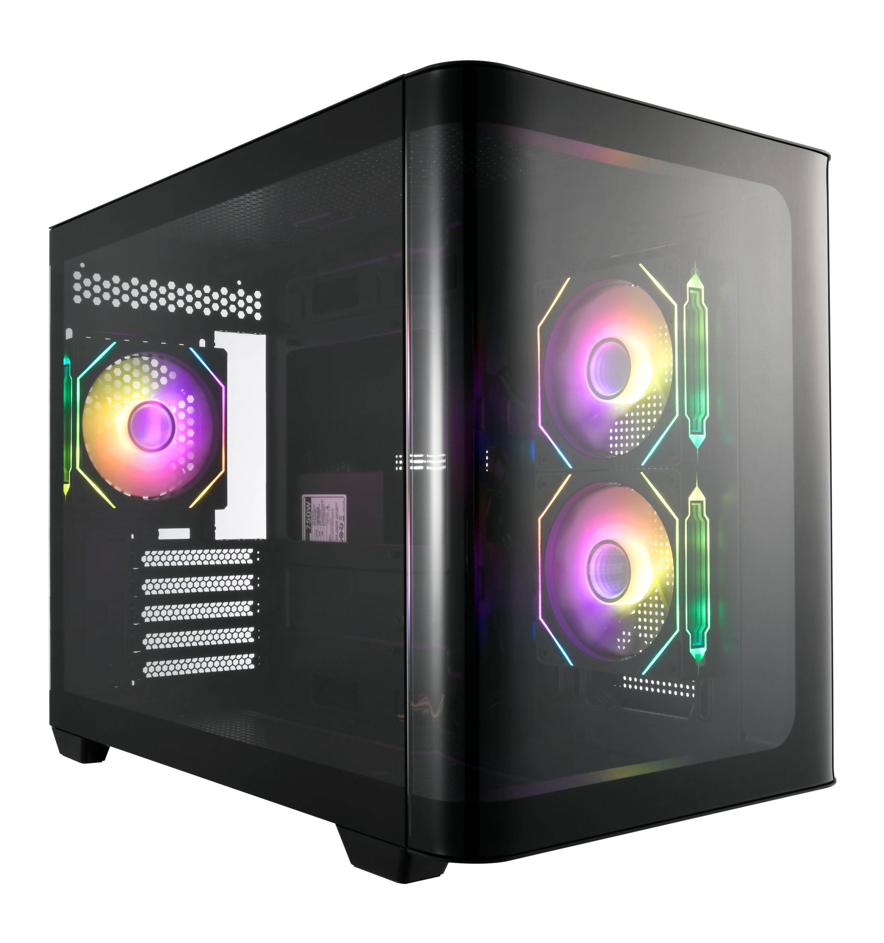 FSP - Geh Mini S380-BA Micro-ATX/Mini-ITX o.N. Black retail - ATX-1