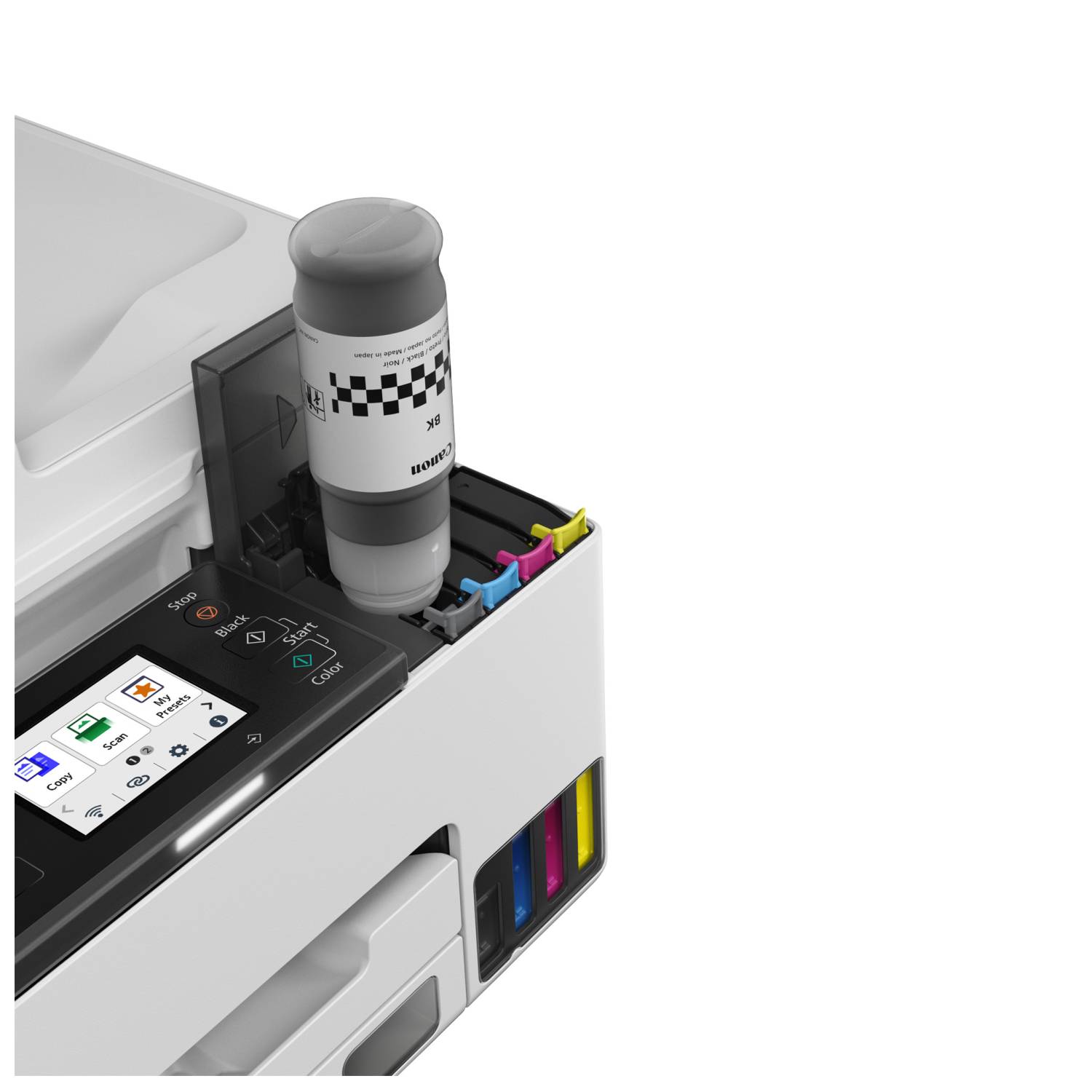 Canon MAXIFY GX2050 - Multifunktionsdrucker - Farbe - Tintenstrahl - wiederbefüllbar - Legal (216 x-2