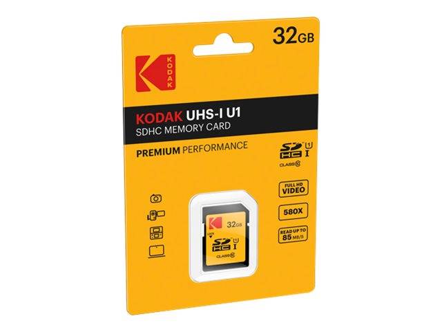 Kodak EKMSD32GHC10K Speicherkarte 32 GB SDHC UHS-I Klasse 10