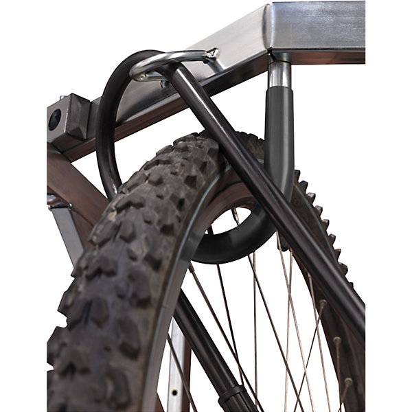 Fahrradaufhänger für 6 Fahrräder grau. Etablissements Mottez & Cie SA 83121949-2