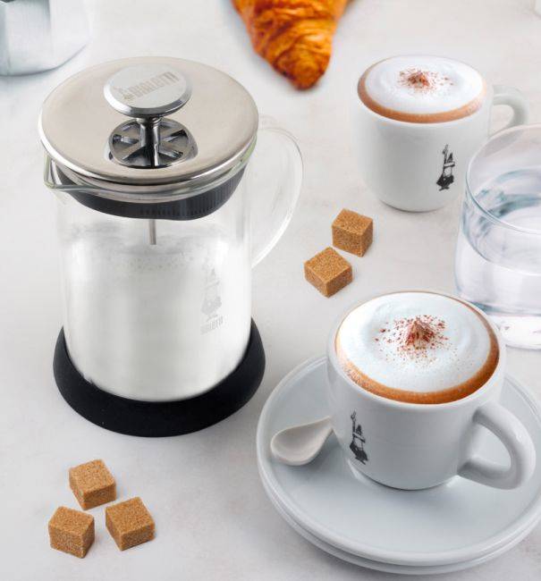 Bialetti 0004410, Französische Presse, 1 l, Schwarz, Transparent, Glas, CE, 1 Stück(e)-1