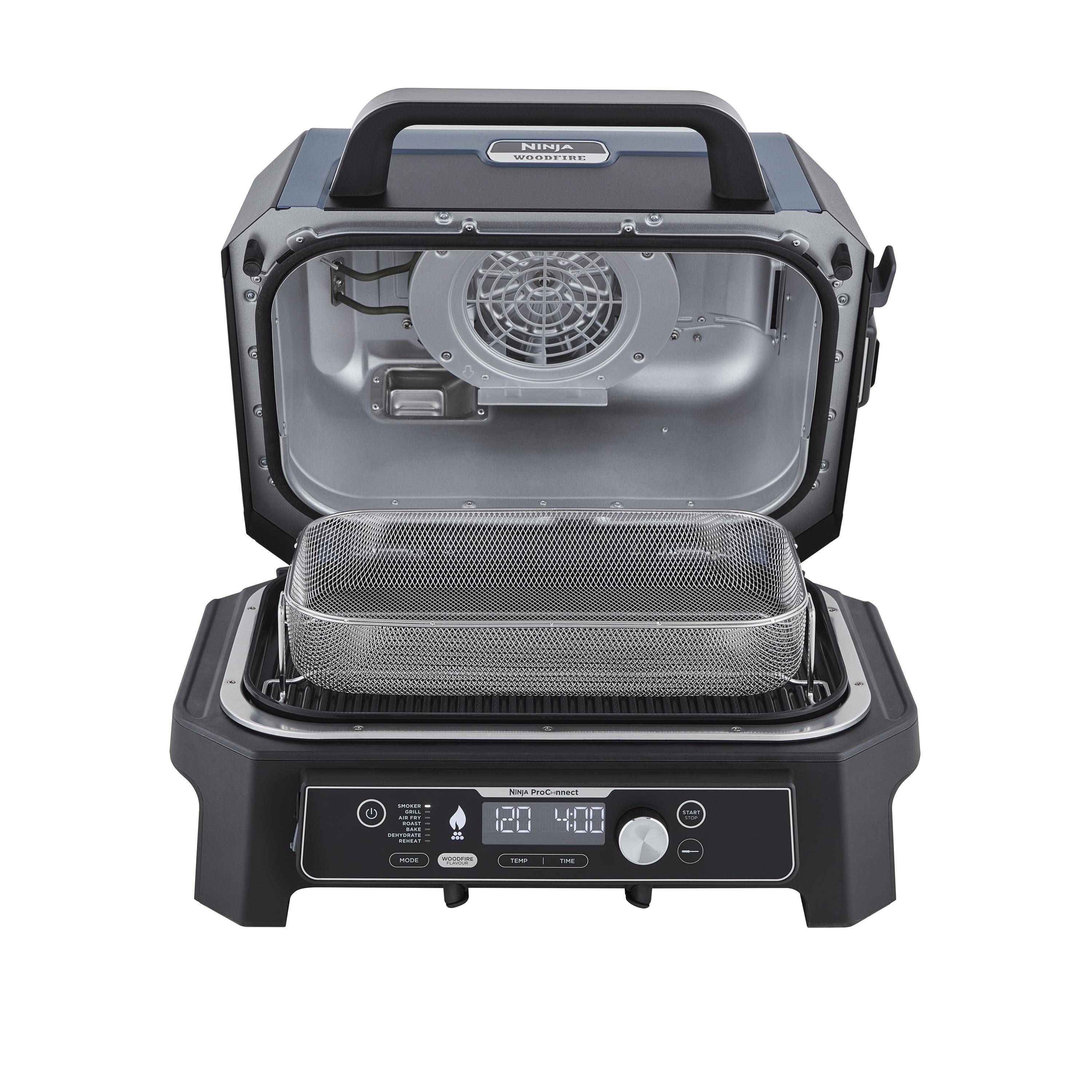 SharkNinja Ninja Woodfire Pro Connect XL OG901EU - Barbeque-Grill/Smoker-2