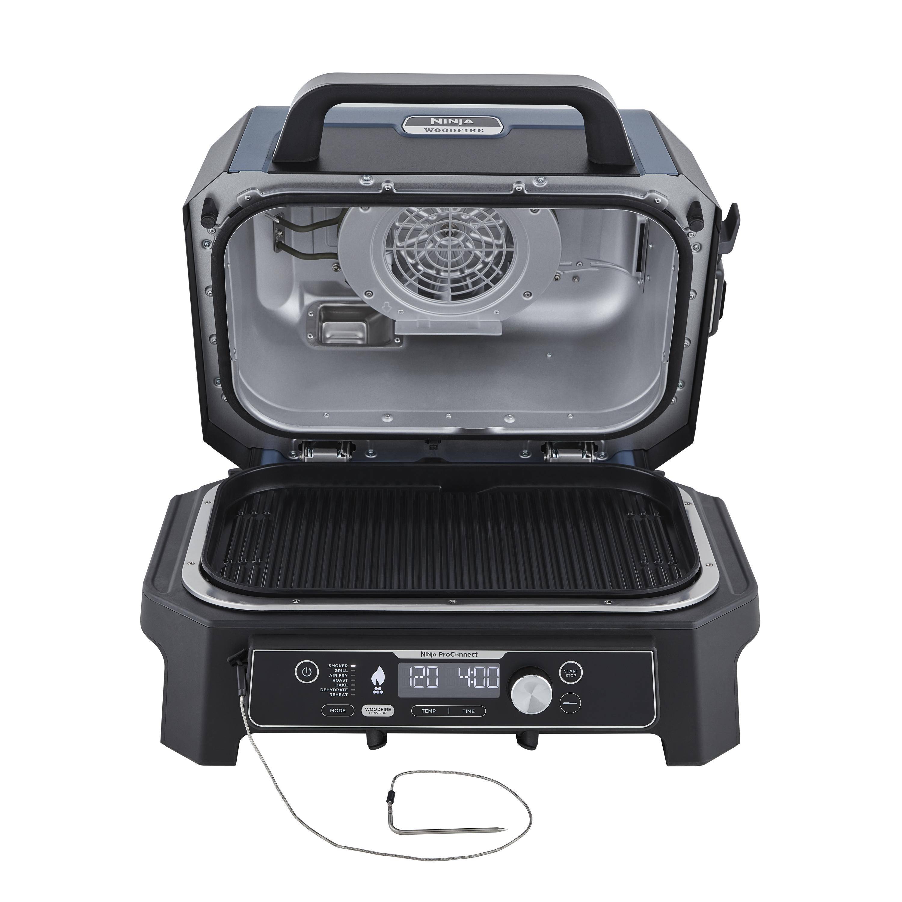 SharkNinja Ninja Woodfire Pro Connect XL OG901EU - Barbeque-Grill/Smoker-3