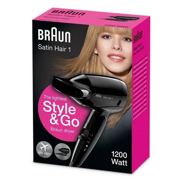 Braun HD130 Haartrockner 1200 W Schwarz-2