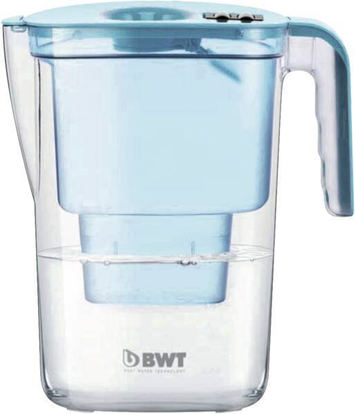 BWT Vida, Pitcher-Wasserfilter, 2,6 l, Hellblau, Transparent-0