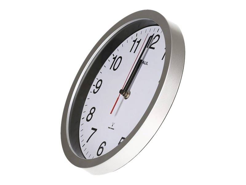 JAKOB MAUL - MAUL Wanduhr MAULrun, Wand, Kreis, Weiß, Kunststoff, AA, 1,5 V-3