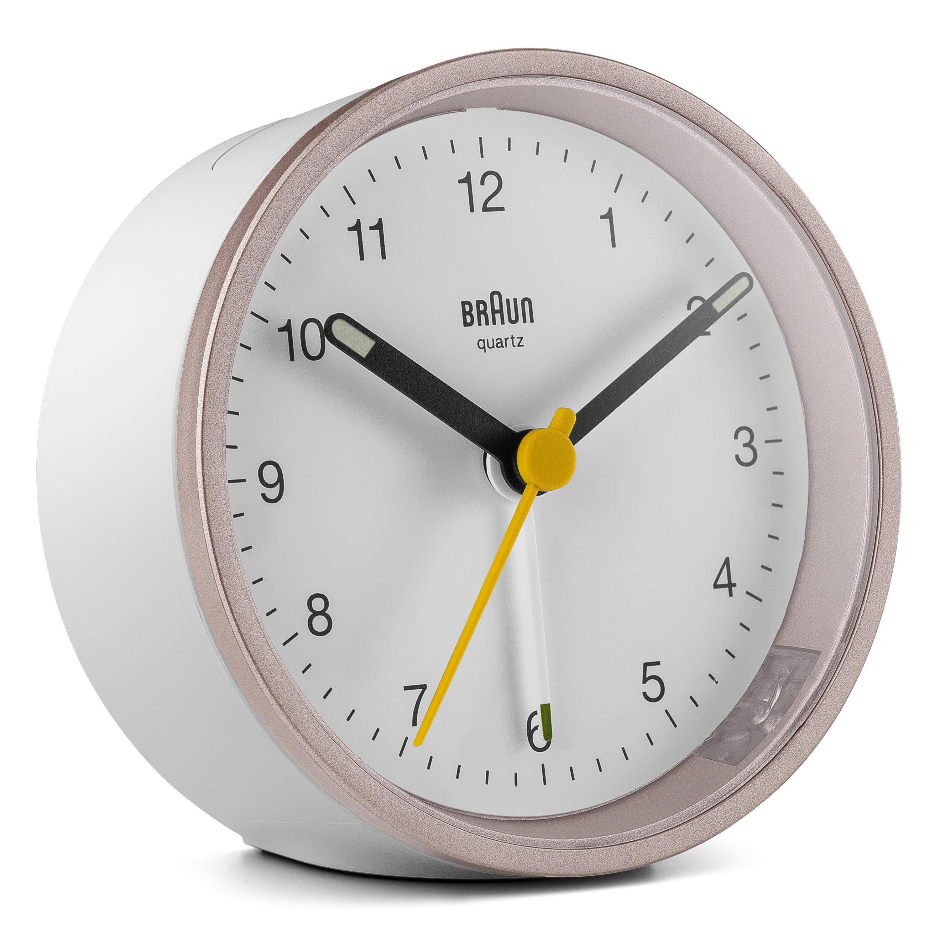 BRAUN Quarzwecker BC12PW pink/weiß-1