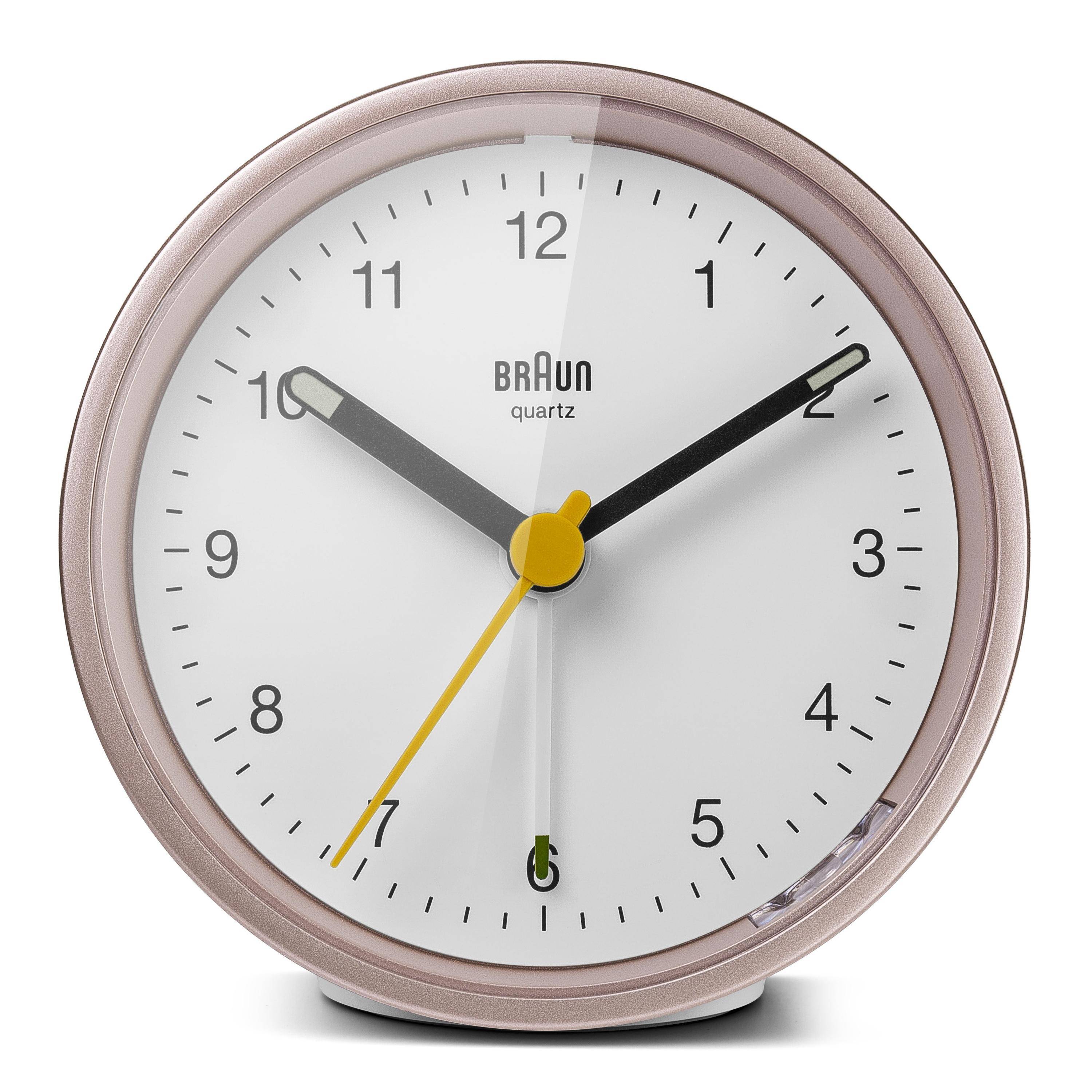 BRAUN Quarzwecker BC12PW pink/weiß-2