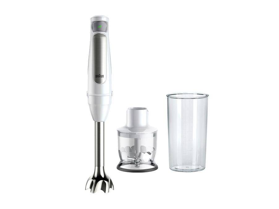 Braun Multiquick 7 MQ7020 WH Handmixer 1000 W Premium White/Edelstahl gebürstet-0
