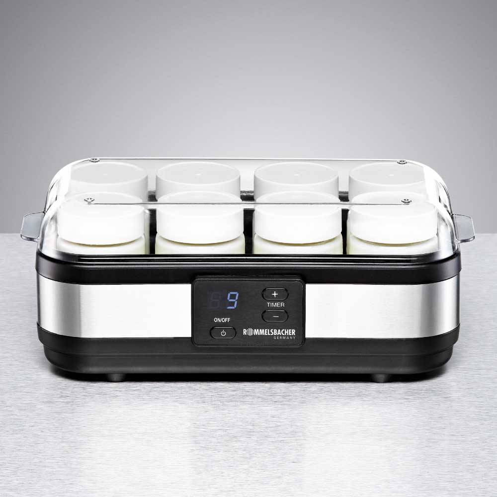 Rommelsbacher Joghurtbereiter mit 8 Glasbecher JG 40-1