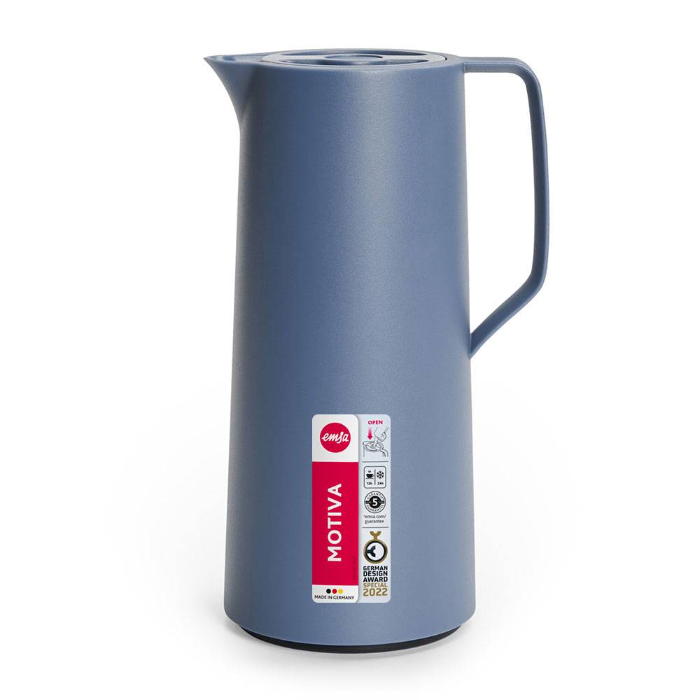 EMSA Motiva, Einzelne Teekanne, 1000 ml, Blau, 126 mm, 168 mm, 274 mm-3