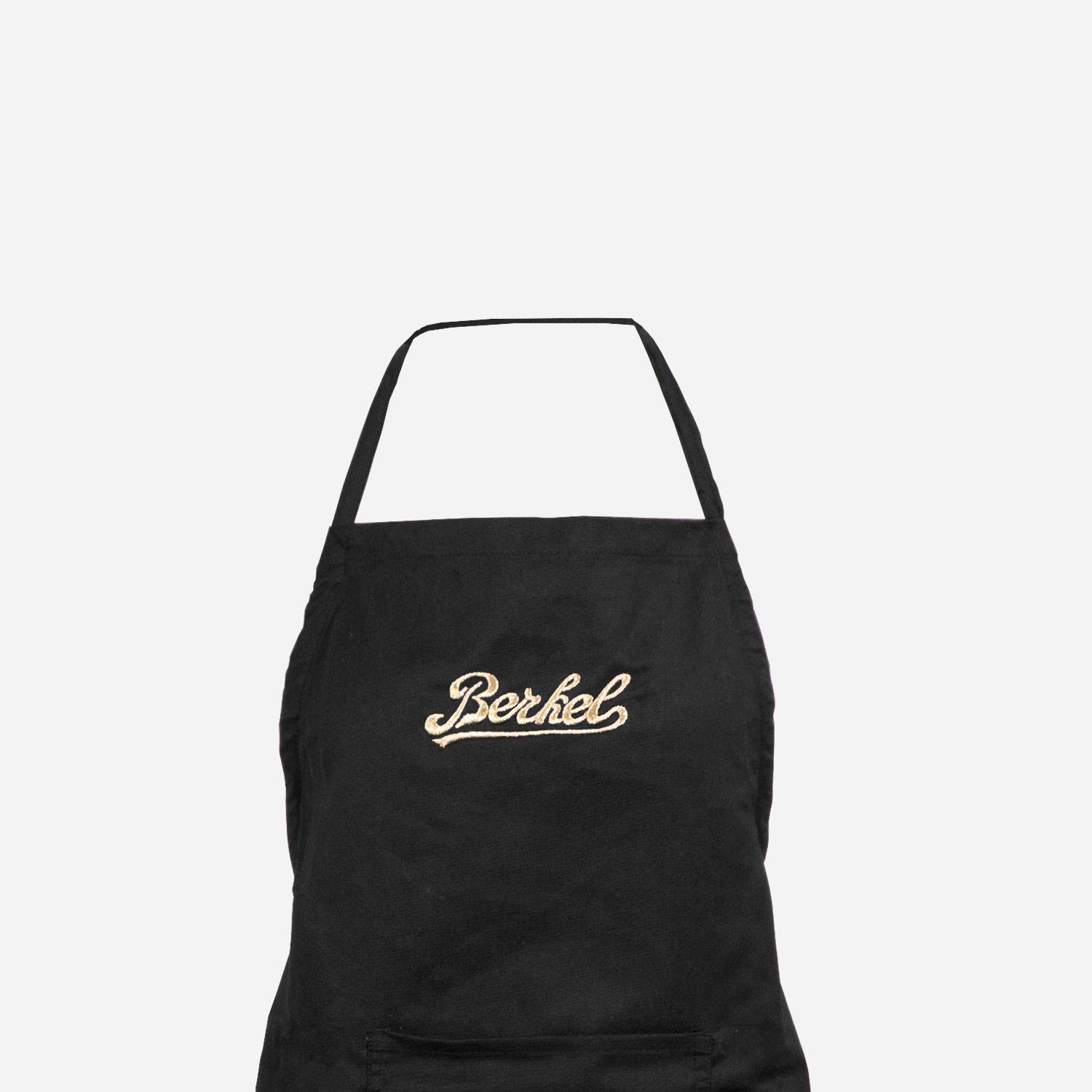 Berkel Küchenschürze - Schwarz/Gold-1