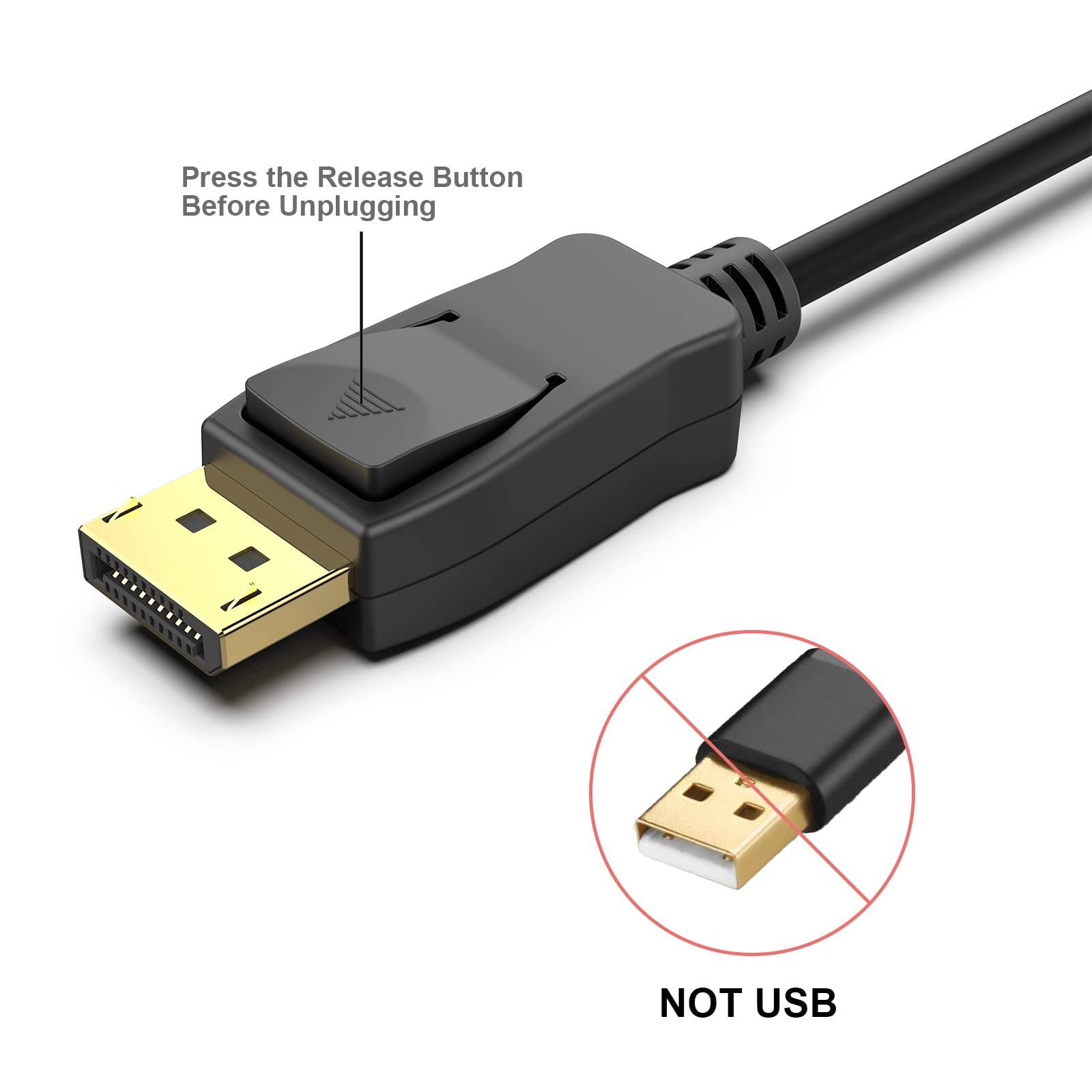BENFEI 4K DisplayPort auf HDMI Kabel 0,9M-3