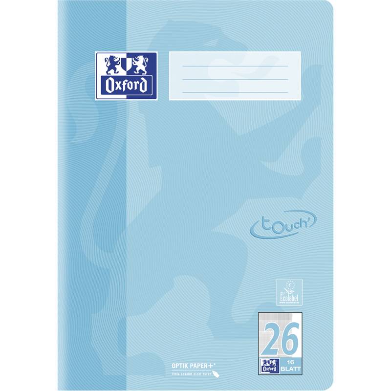 Schulheft TOUCH Lineatur 26 kariert DIN A4 - Bürokleinmaterial - A4-0