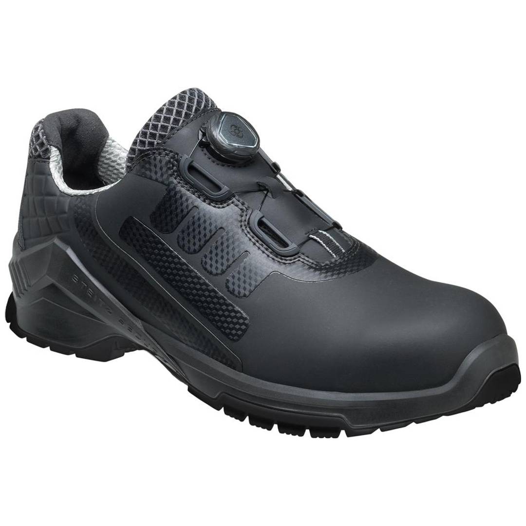 Steitz Secura Sicherheitshalbschuh VD Pro 3500 Boa SF S3 ESD SRC DGUV Gr. 39 schwarz
