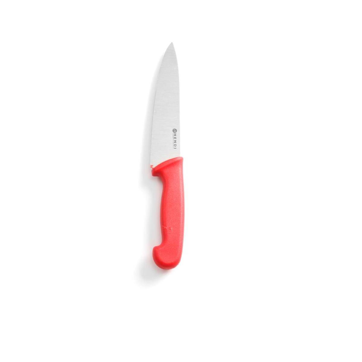 HENDI Kochmesser, Rot, (L)385mm-0