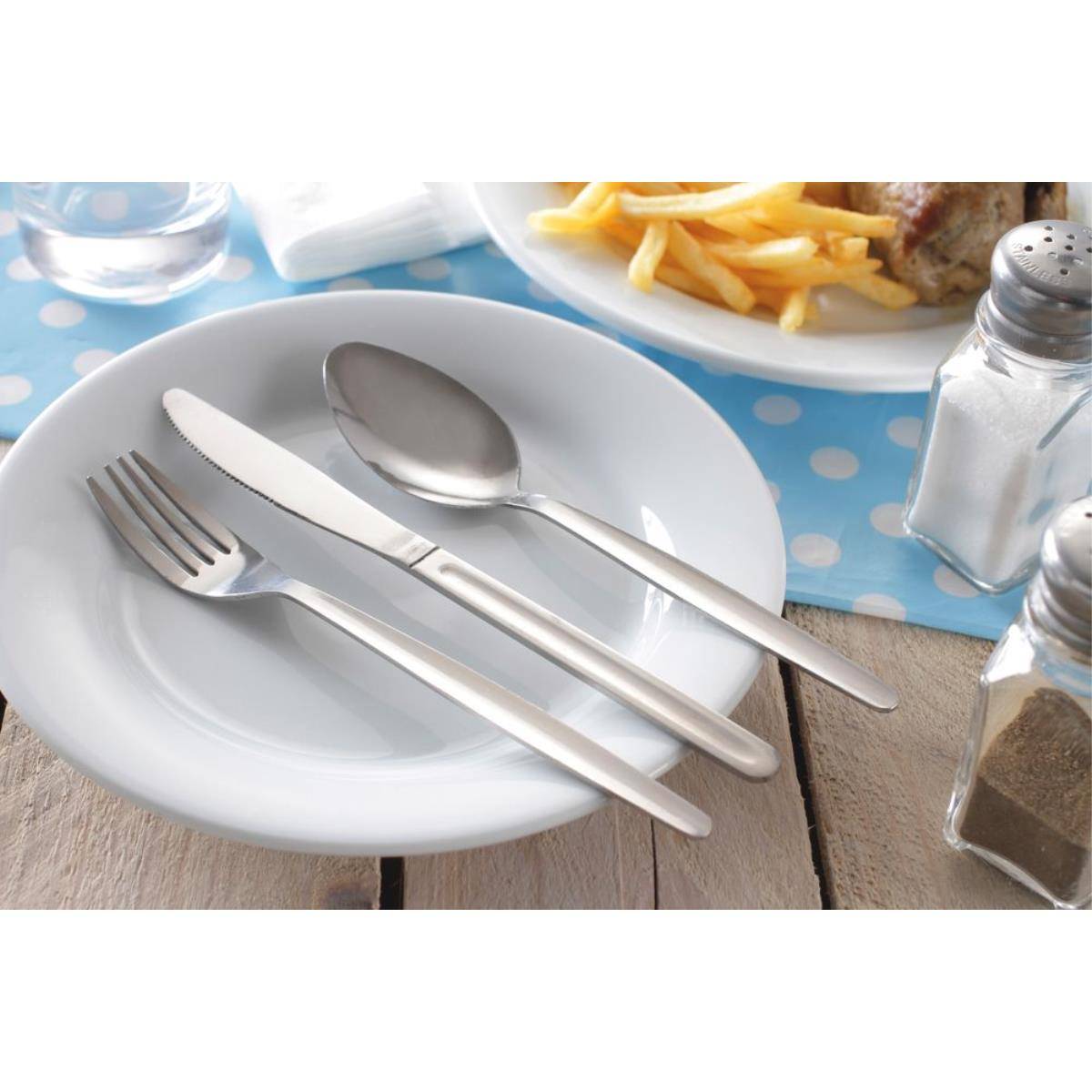 HENDI Tafelmesser - 12 Stk., Budget Line, 12 Stk., (L)212mm-1