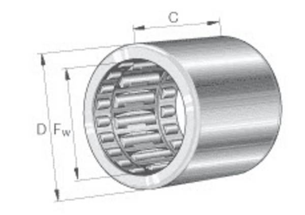 INA HFL1226 Rollenkupplung mit gezogener Schale