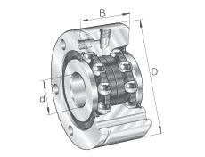 ZKLF90190-2Z-XL Axial-Schrgkugellager, anschraubbar-0