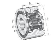 INA ZKLN3072-2RS-XL Axial-Schrägkugellager-0