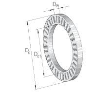 INA K81109-TV Axial-Zylinderrollenlager-0