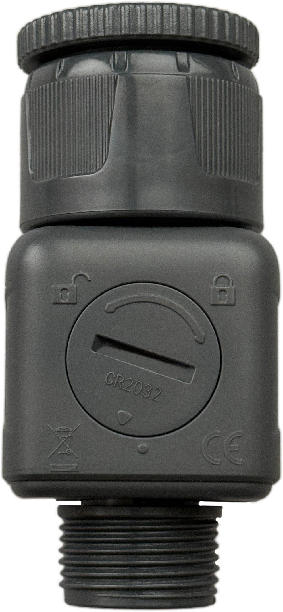DAYGREEN Digitaler Wasserzähler DH-WT004, mit Adapter 1" u. 3/4"-3