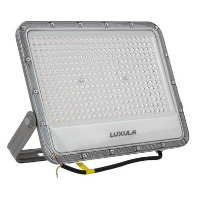 LUXULA LED Außenstrahler 200W 4000K Neutralweiß 26000lm Fluter IP65 Aluminium Grau-0