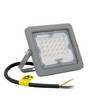 LUXULA LED Außenstrahler 20W 4000K Neutralweiß 1800lm Fluter IP65 Aluminium Grau