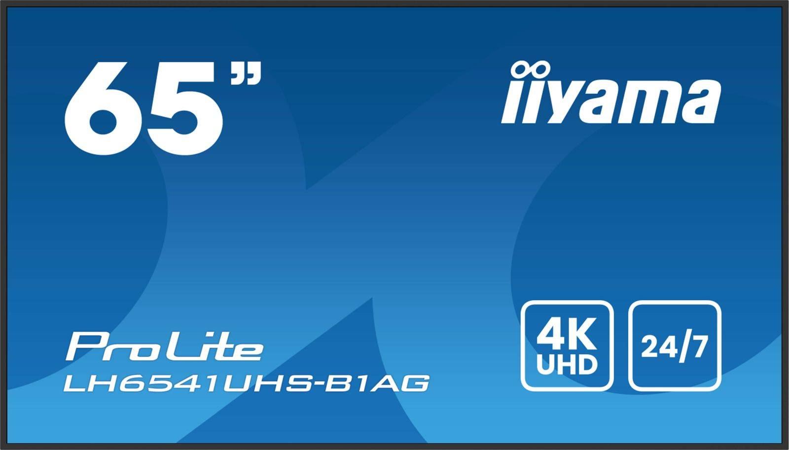 IIYAMA 164.0cm(65") LH6541UHS-B1AG 16:9 3xHDMI+USB IPS (Speditionsversand)-0