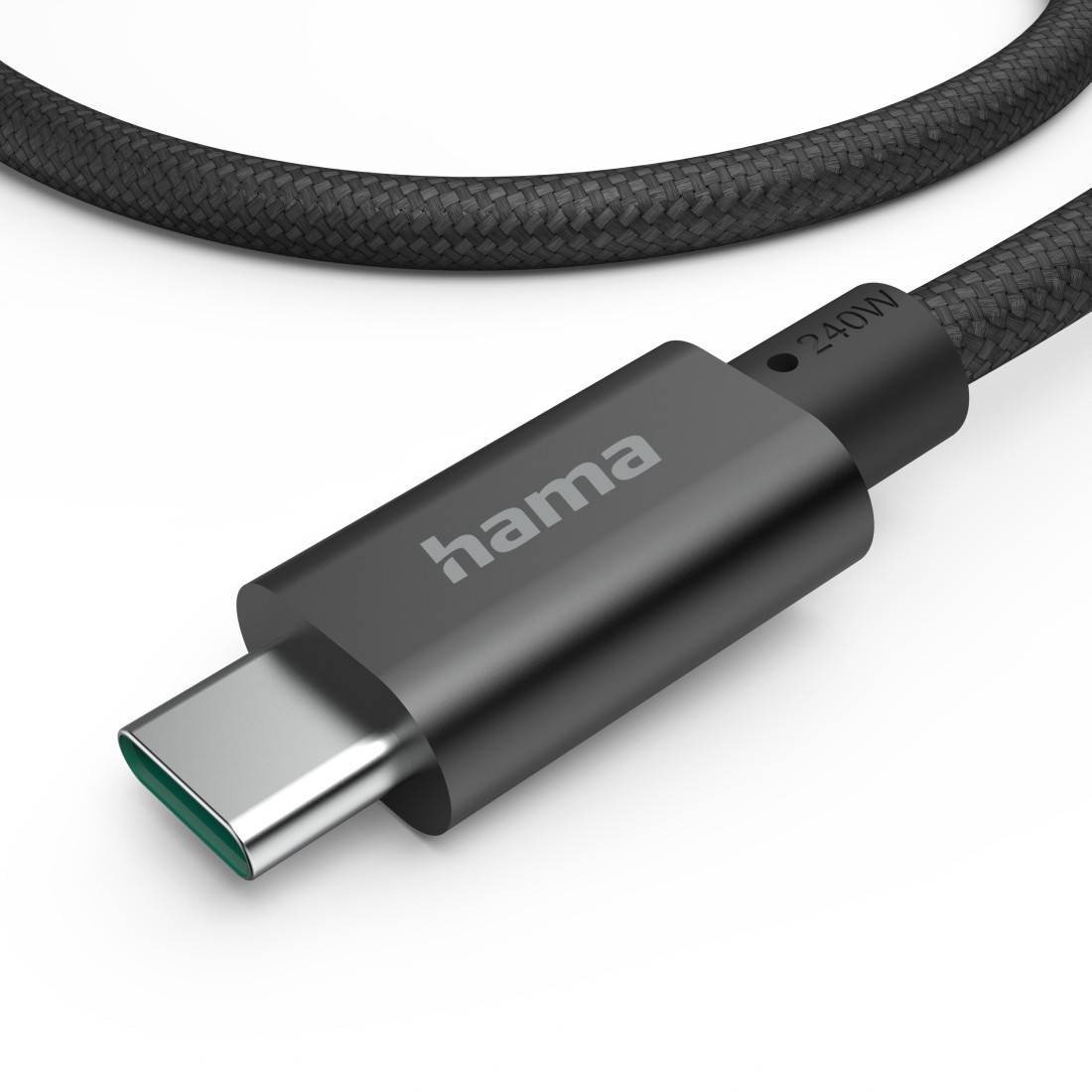hama 00201702 Ladekabel USB-C - USB-C, 240W, "Full-Featured", USB 3.2 Gen1, 5Gbit/s, 1,5m