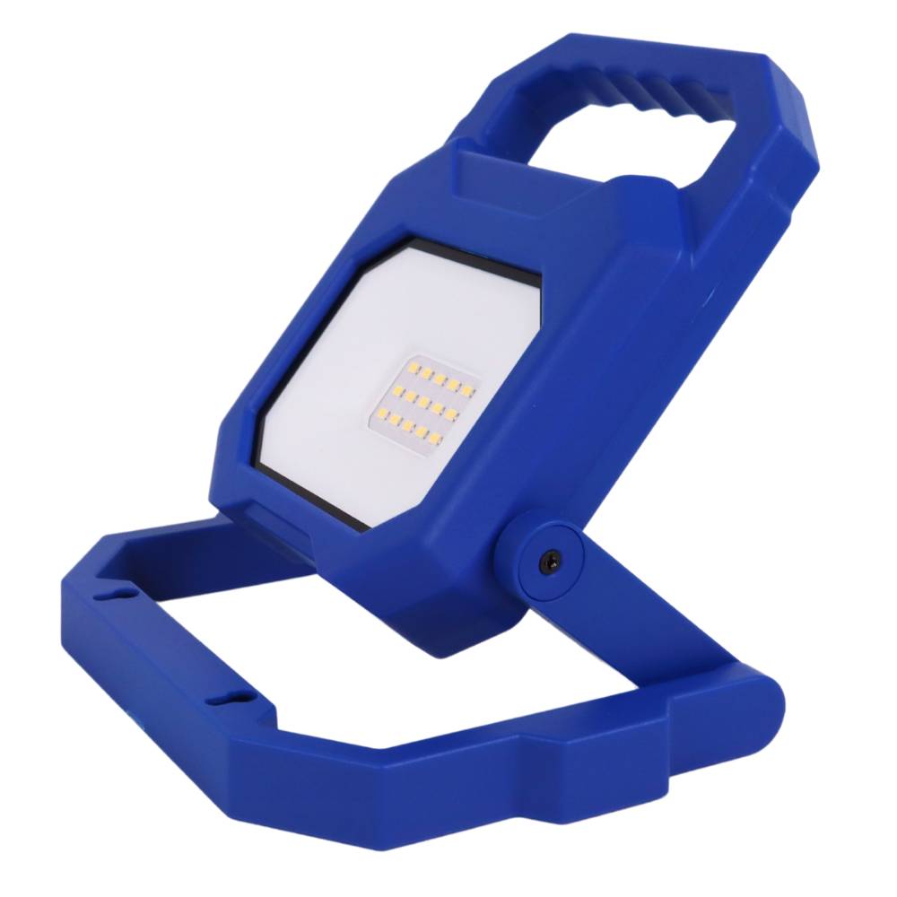 LUXULA - LED Akku Baustrahler 6W 800lm 4000K (neutralweiß) IP54 7 Stunden Lichtzeit faltbarer Strahler mit USB-0