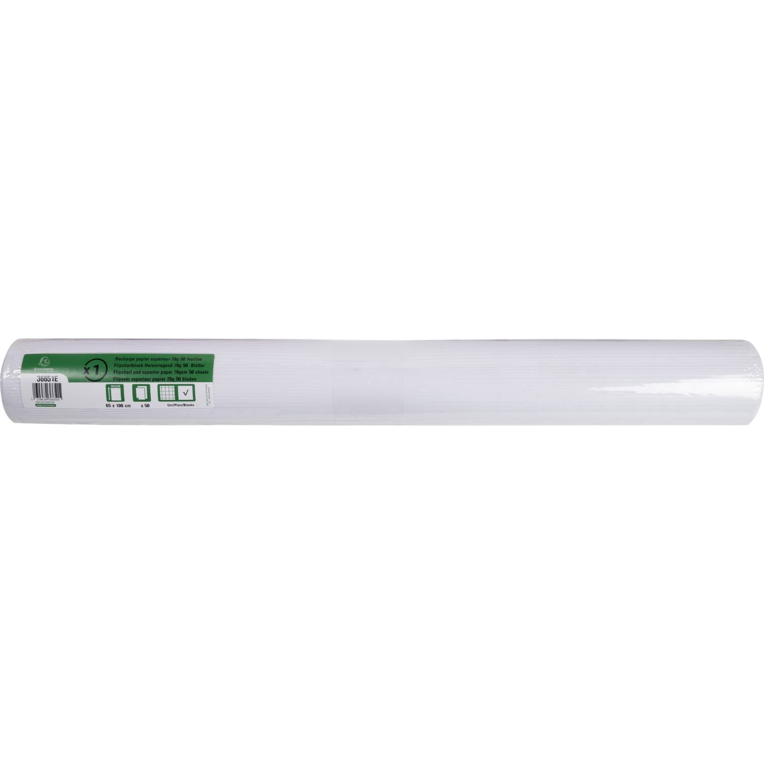 EXACOMPTA Flipchart-Block, 60 g/qm, blanko, 630 x 980 mm-3