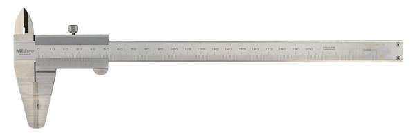 Mitutoyo Nonius Klingen-Messschieber, 0-200mm, 0,05mm, Metrisch Nonius Messschie