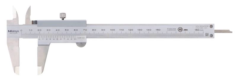Mitutoyo Nonius Messschieber 0-150mm, 0,05mm, Metrisch, Nr. 530-101 Nonius Messs-0