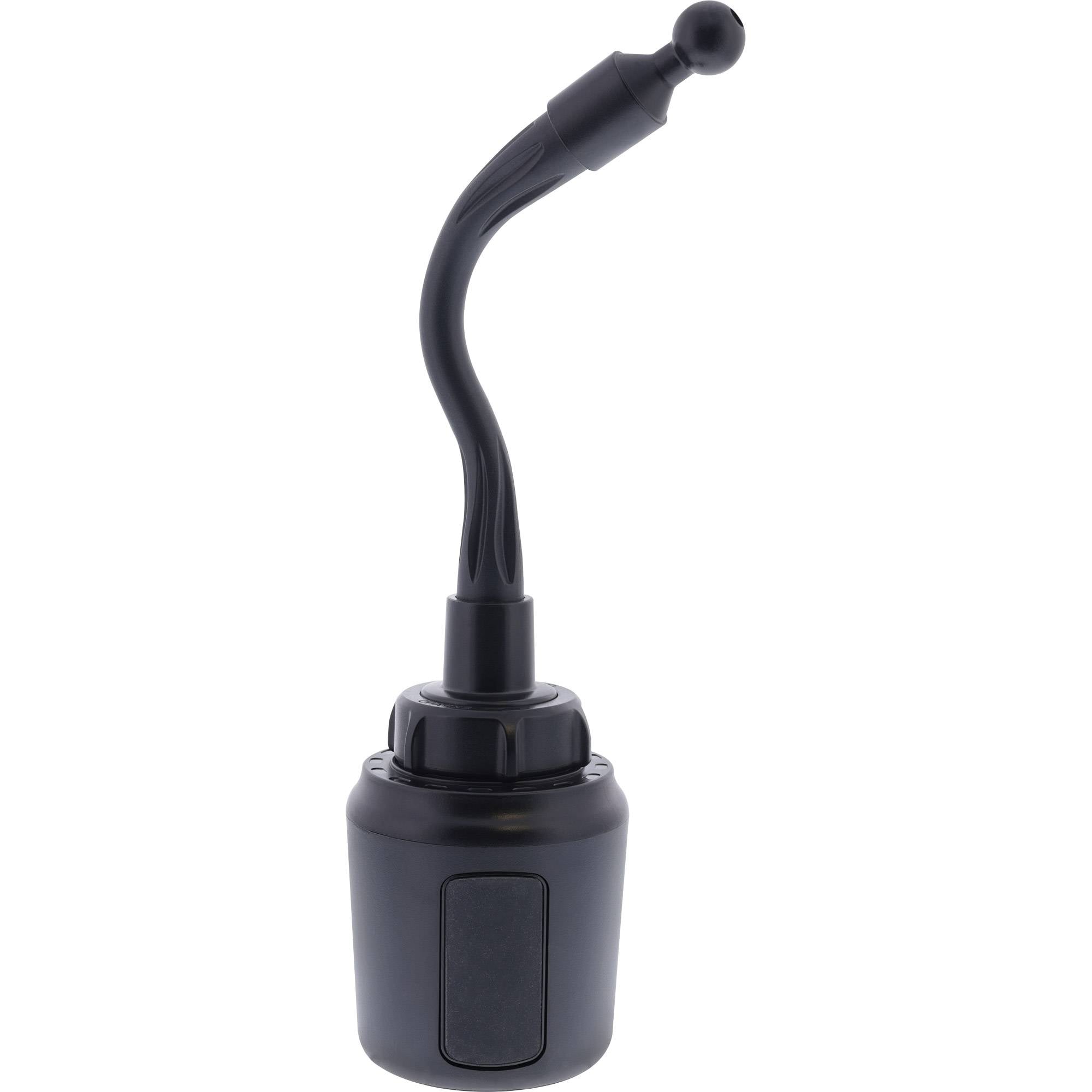InLine® Cupholder-Fuß, Getränkehalter-Adapter für KFZ-Halterung, flexibel